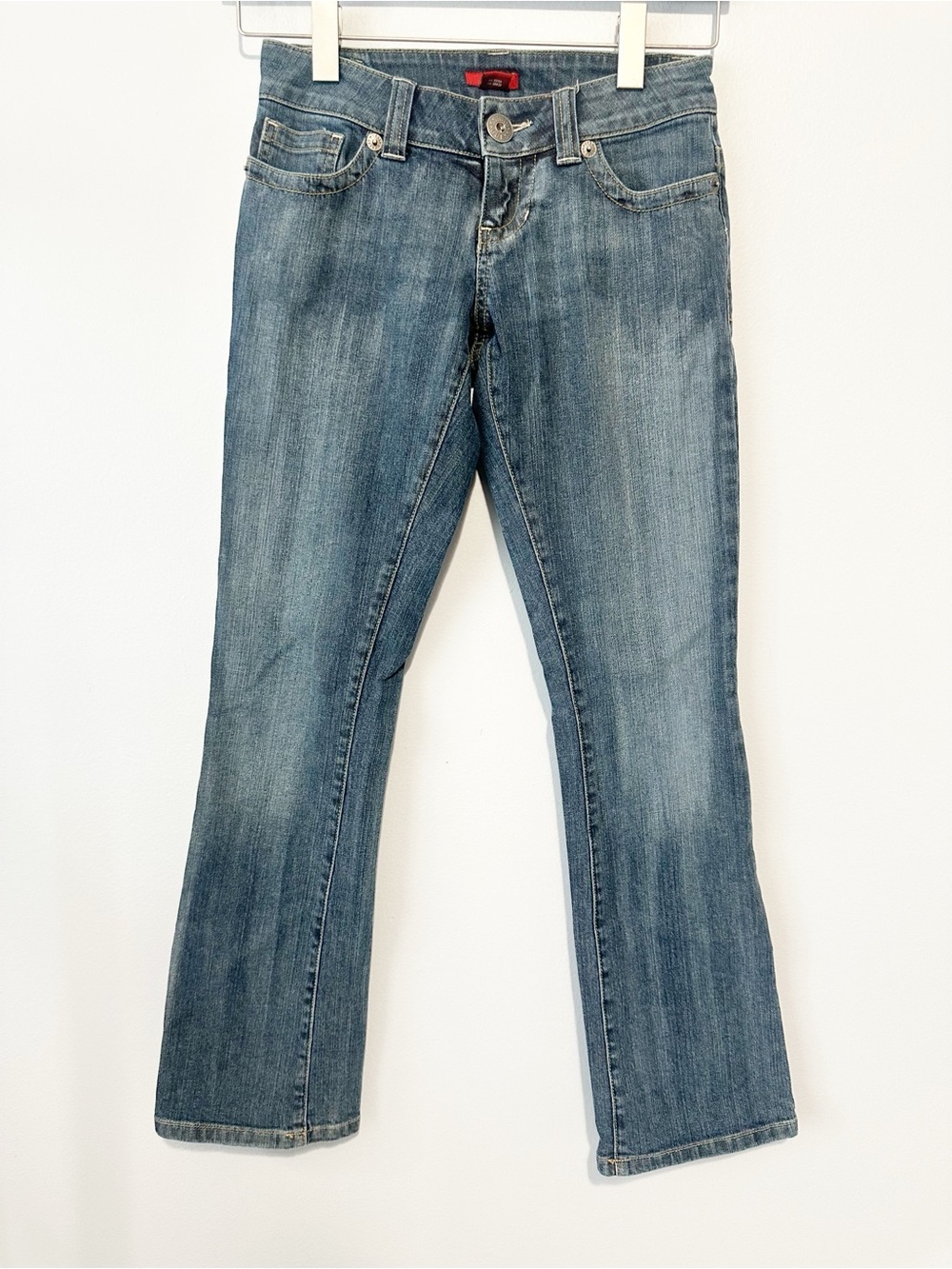 Guess Boot-Cut Jeans low rise blue denim size 26 Y2K vintage stretch